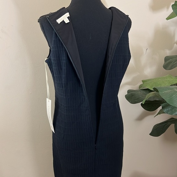 ETCETERA Black Knit Career Wear Cocktail Dress Size 6 NWT - Picture 11 of 16